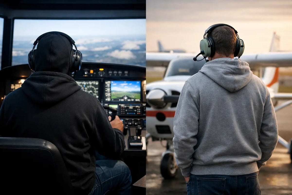 Flight Sim Hoodies vs Aviation Hoodies