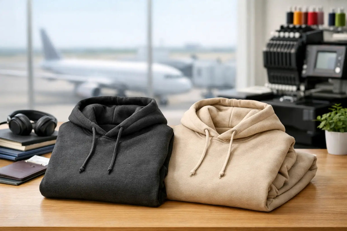 How to Personalise Airport Code Hoodies