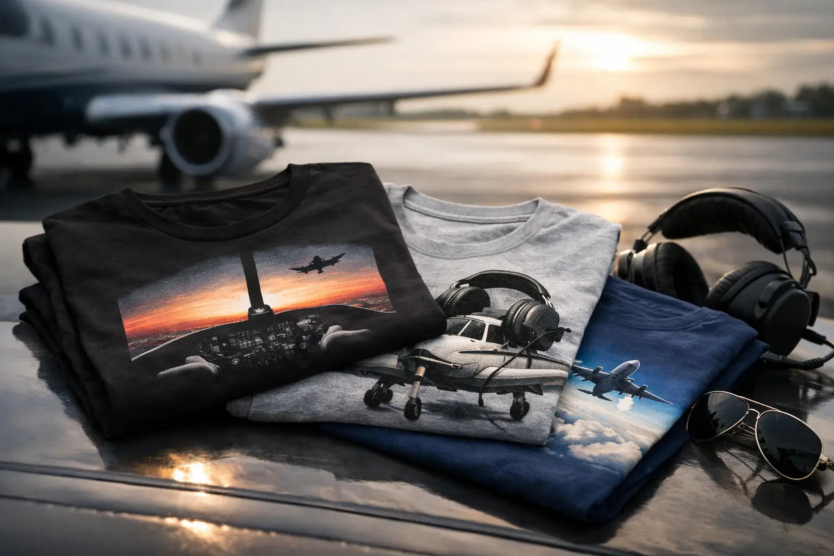 Pilot Gift T Shirts That Actually Land