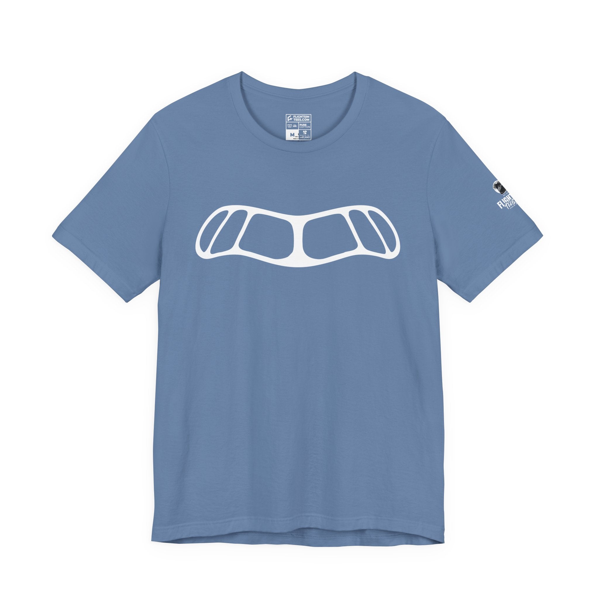 Airbus Mask | Tee | Blue | XL | SALE!