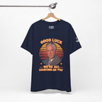 Good Luck | Tee | Navy | 2XL | SALE!