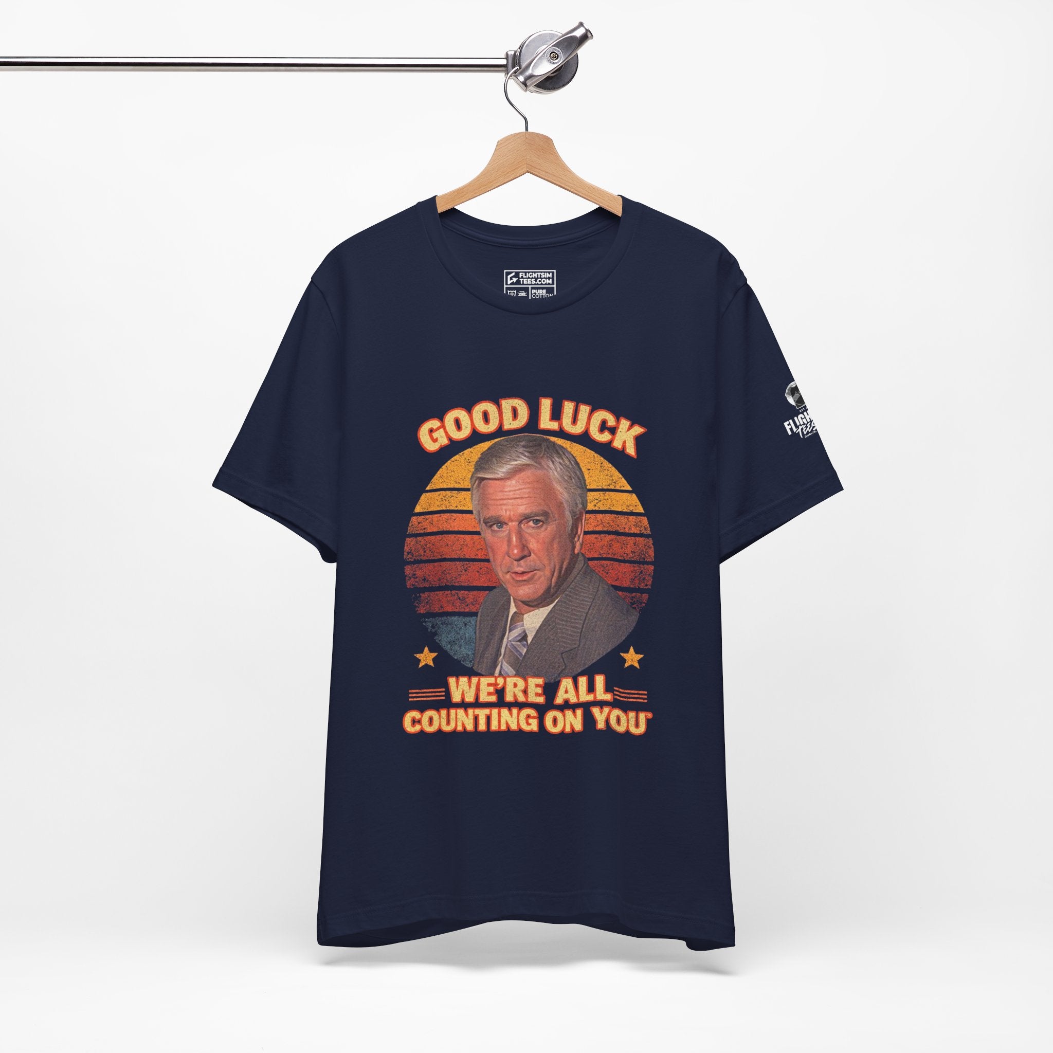 Good Luck | Tee | Navy | 2XL | SALE!