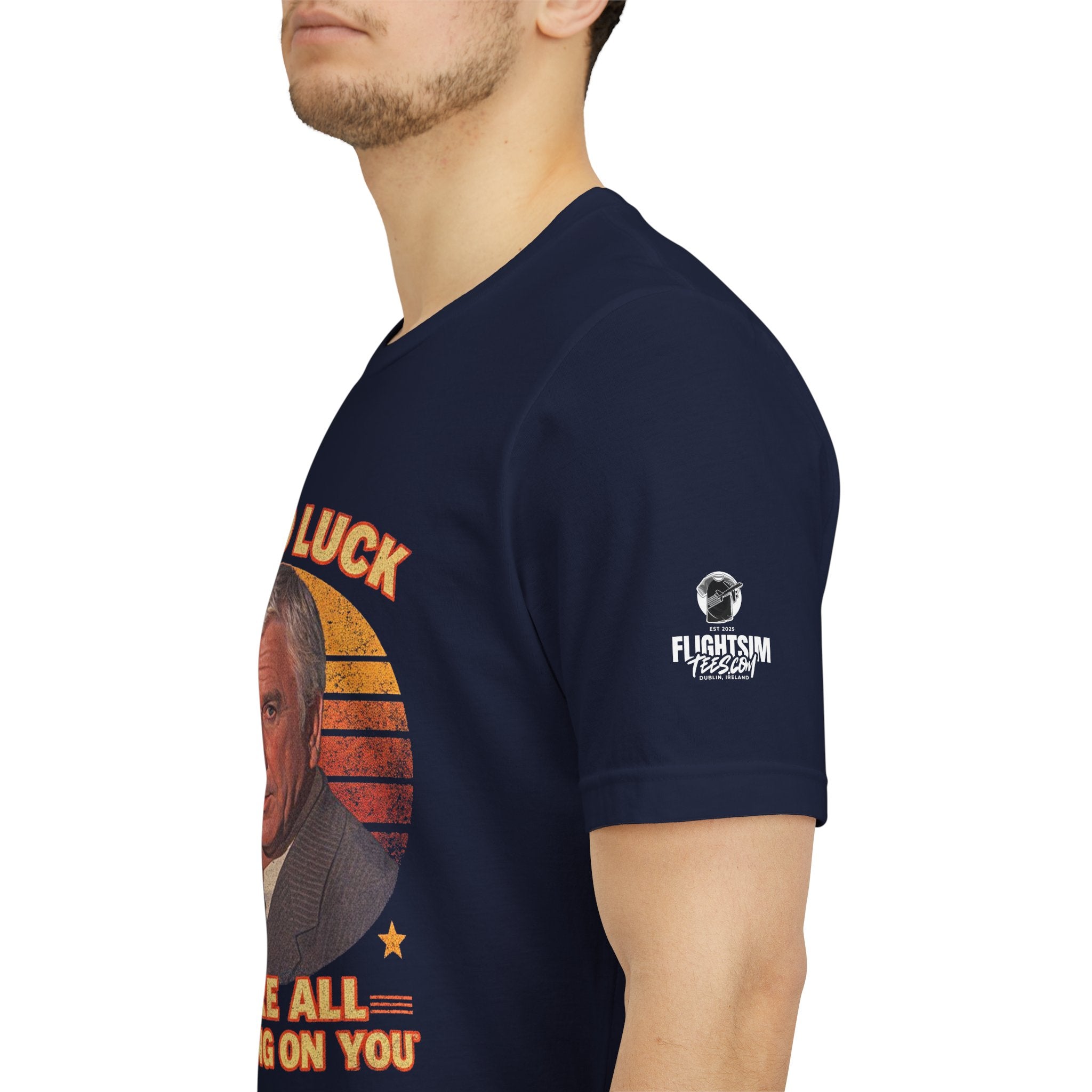 Good Luck | Tee | Navy | 2XL | SALE!
