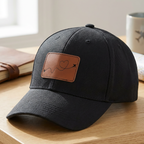 Heart Flight Path | Leather Patch Cap