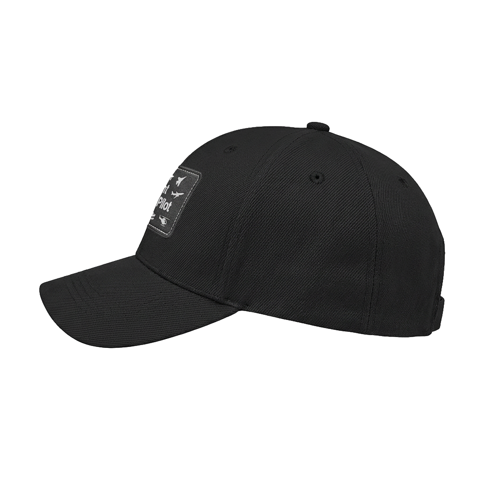 Flight Sim Pilot | Leather Patch Cap