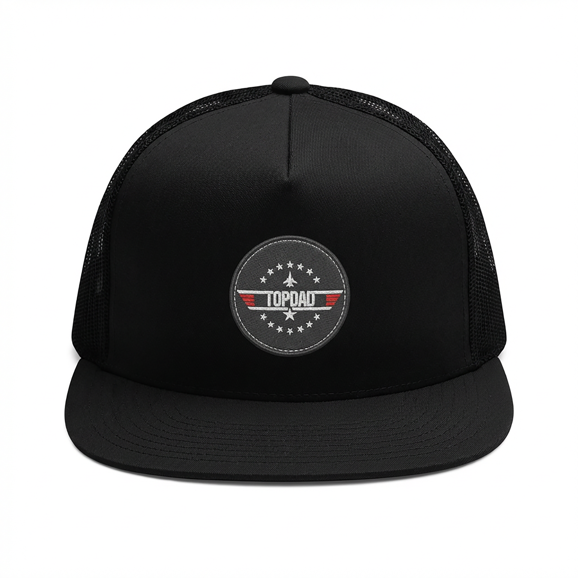 Top Dad | Leather Patch Cap
