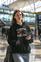 Morning Coffee Flight Sim Hoodie