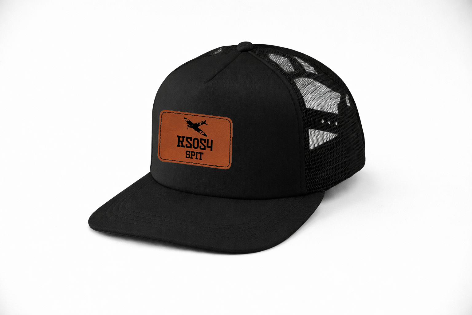 My Aircraft | Custom Leather Patch Cap