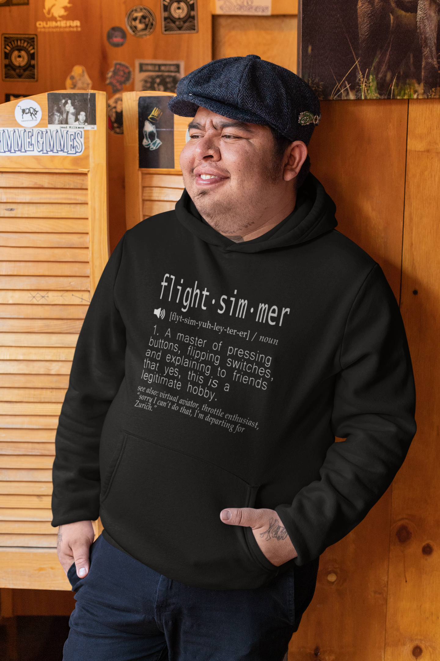 Definition of a Flight Simmer Hoodie