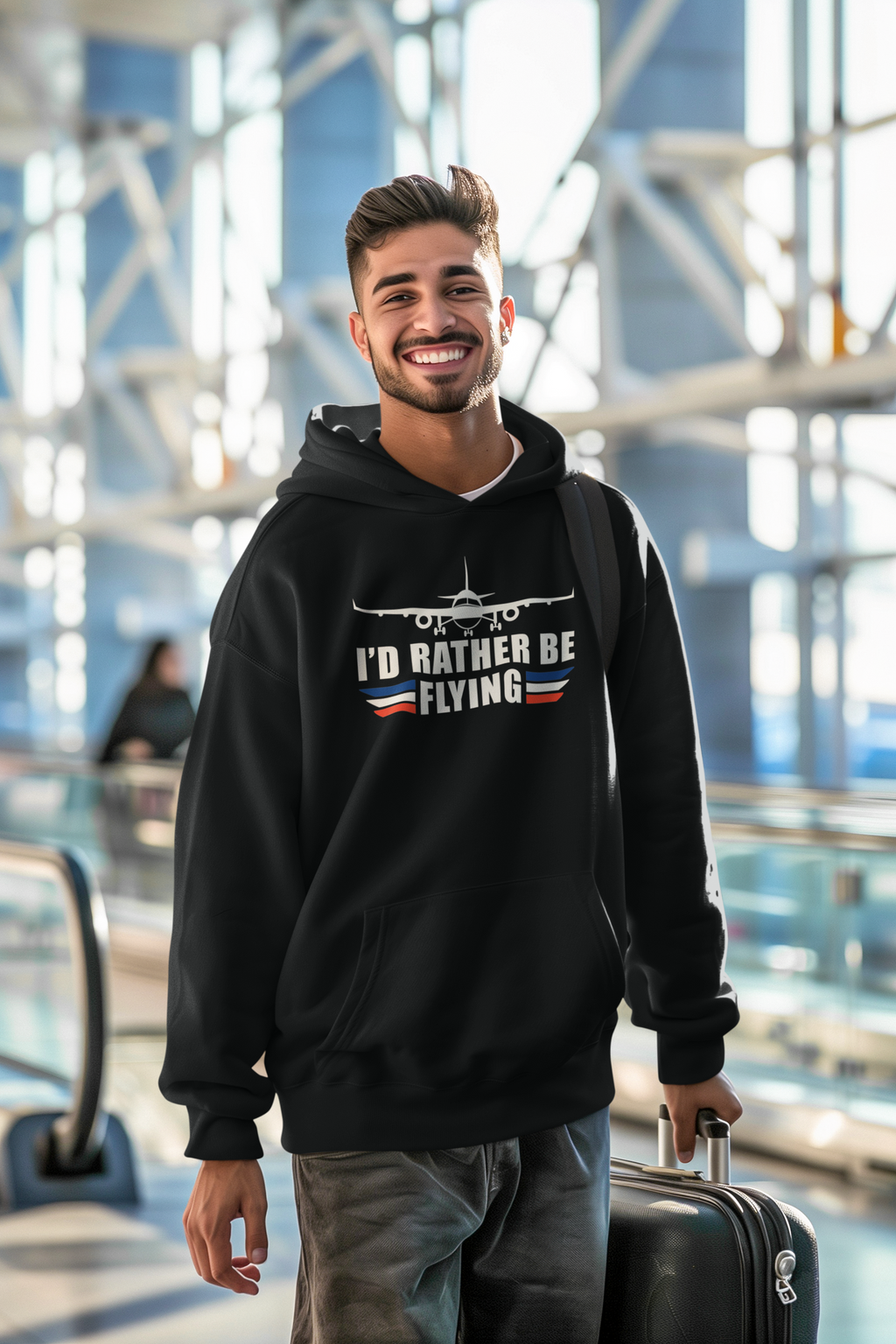 I'd rather be Flying Hoodie