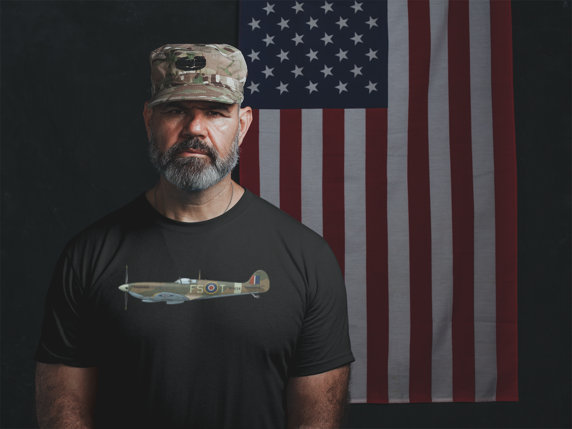 Spitfire (with Custom Initials)