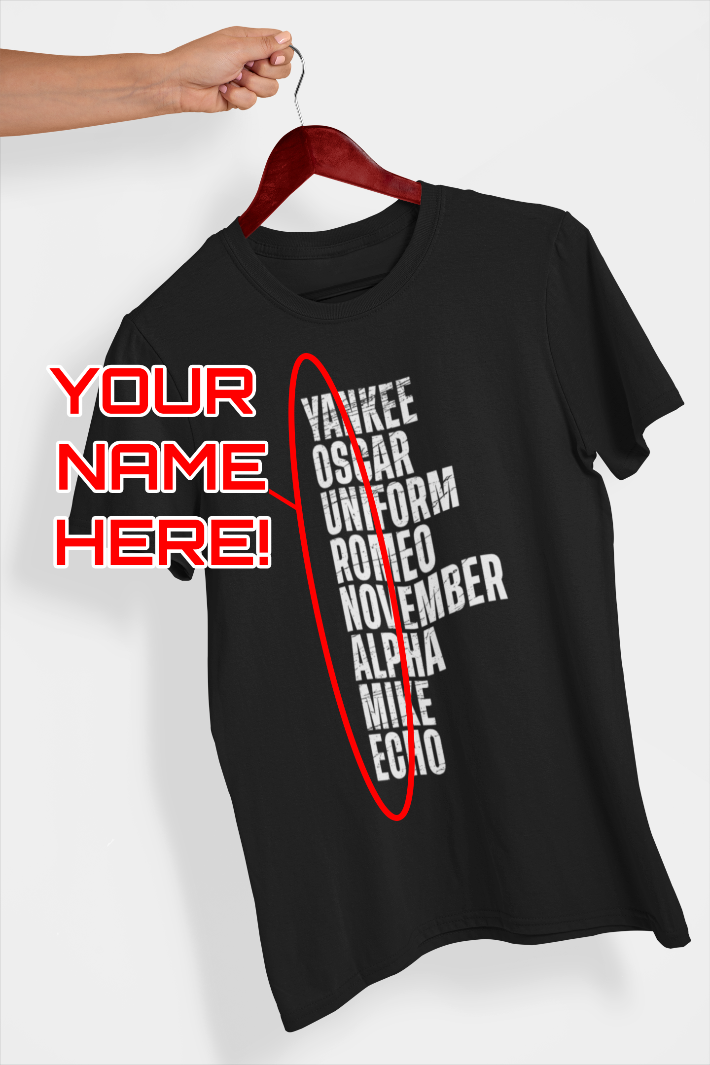 Phonetic Tee (Customised)