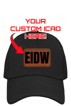 My ICAO | Custom Leather Patch Cap