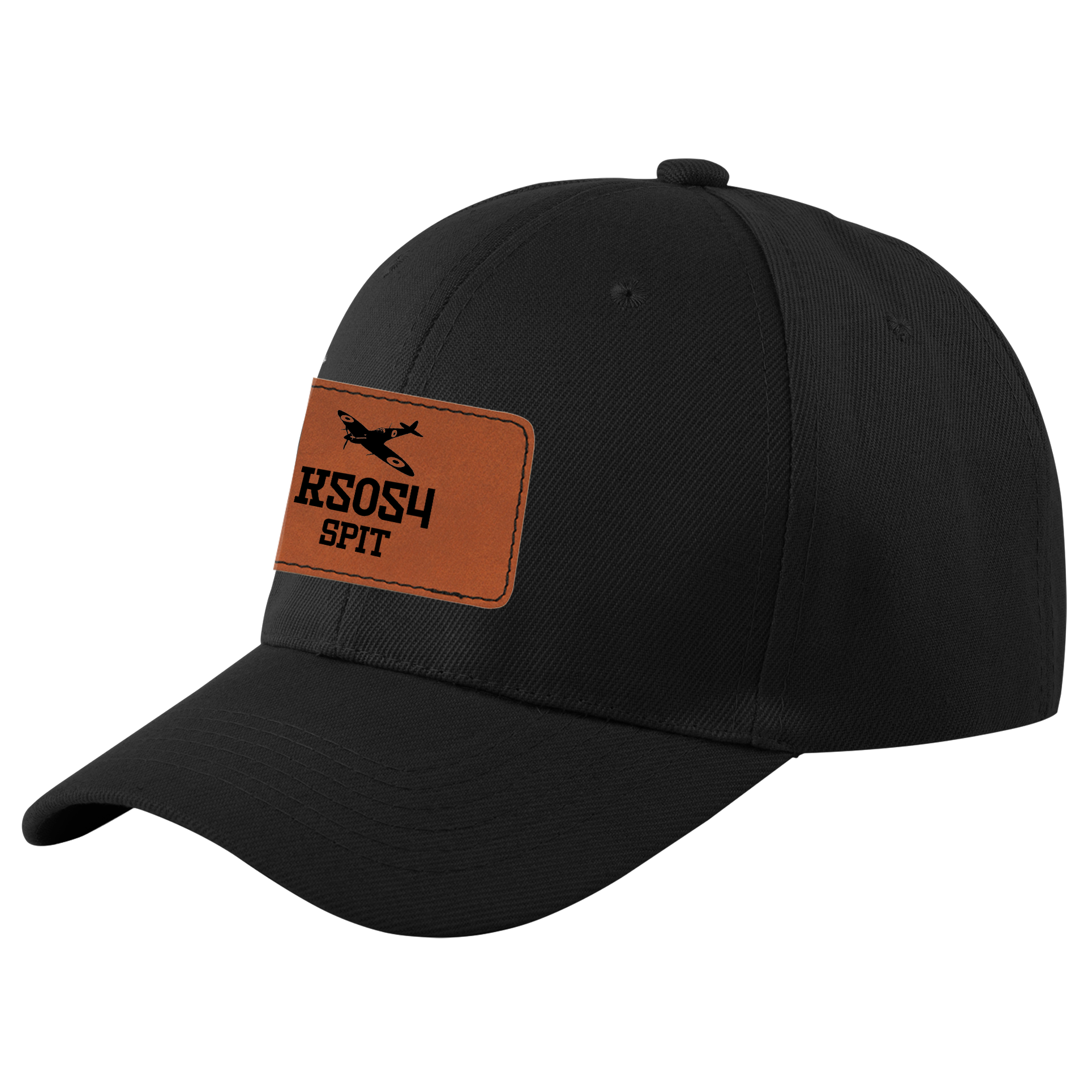 My Aircraft | Custom Leather Patch Cap