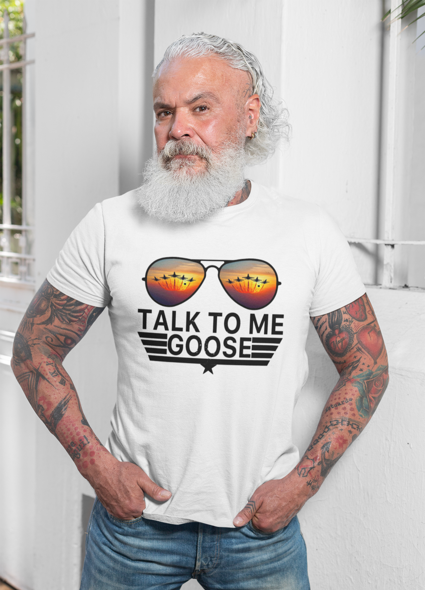 Talk to Me Goose | Tee