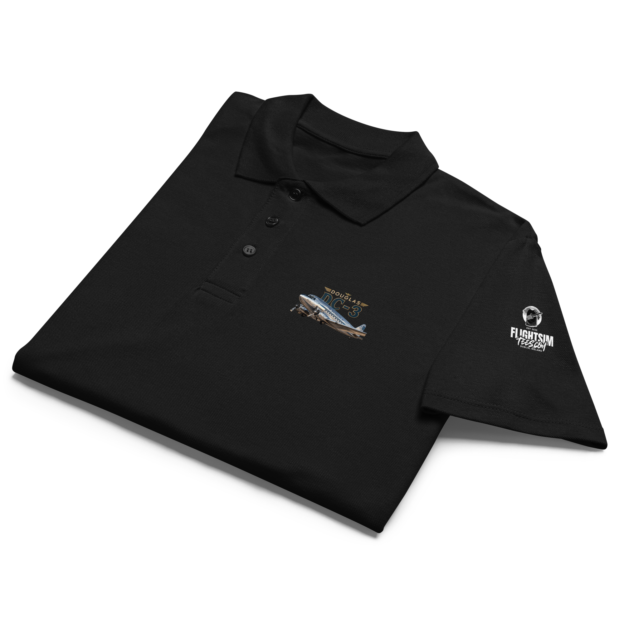 Hold onto your hats boys | DC3 | Polo Shirt